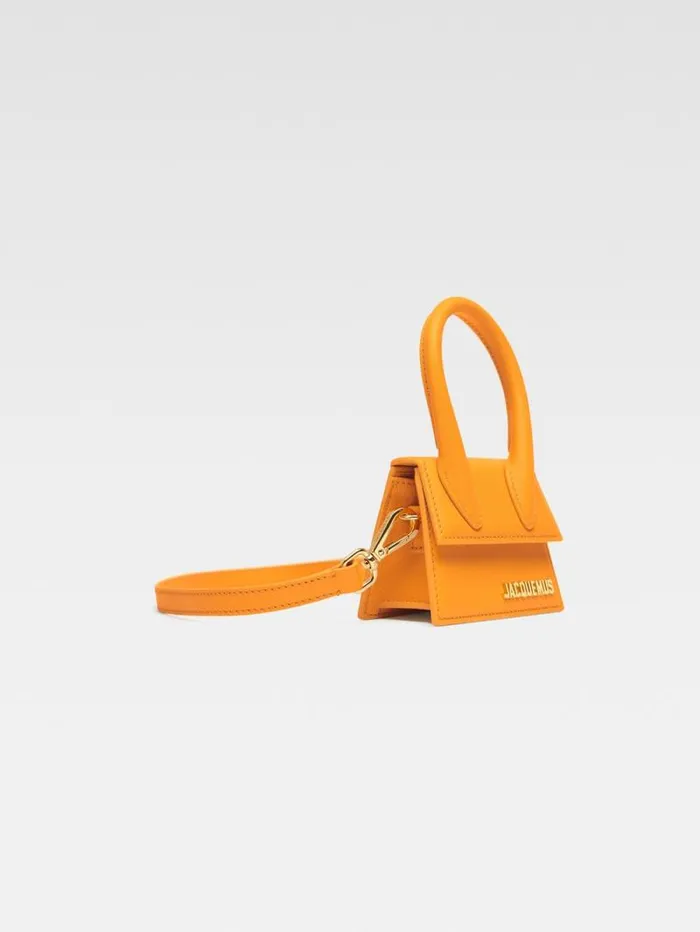 JACQUEMUS The Chiquito Dark Orange Women Crossbody and Handbags JACQUEMUS The Chiquito Dark Orange Women Crossbody and Handbags