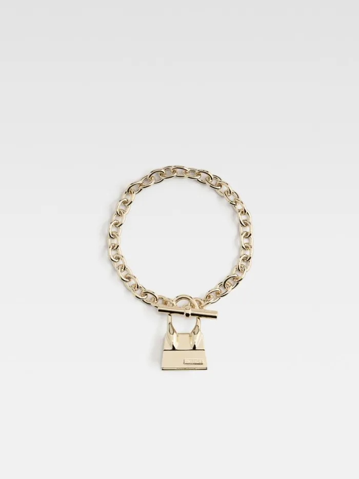 JACQUEMUS The Chiquito Toggle Charm Bracelet Light Gold WomenMen Jewellery