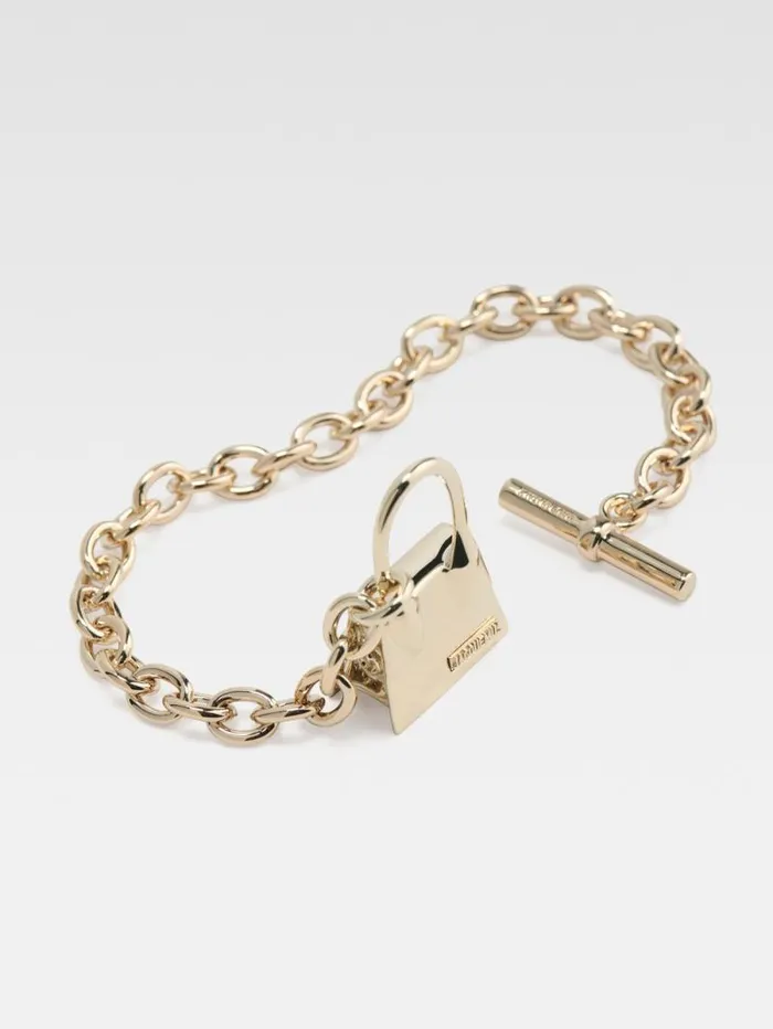JACQUEMUS The Chiquito Toggle Charm Bracelet Light Gold WomenMen Jewellery JACQUEMUS The Chiquito Toggle Charm Bracelet Light Gold WomenMen Jewellery