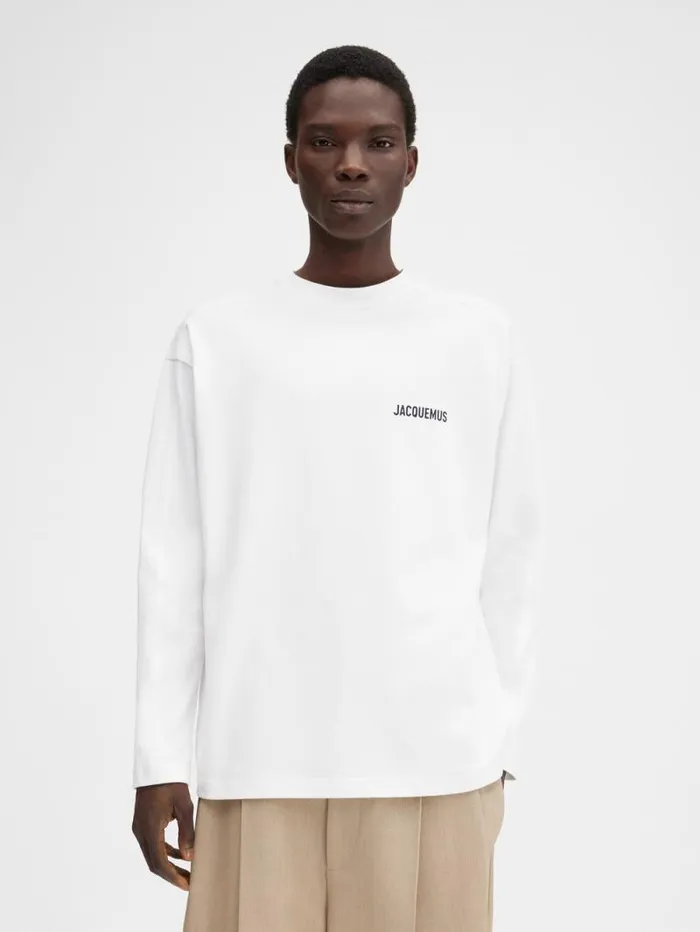 JACQUEMUS The Courchevel Address Tshirt Courchevel White WomenMen Tshirts