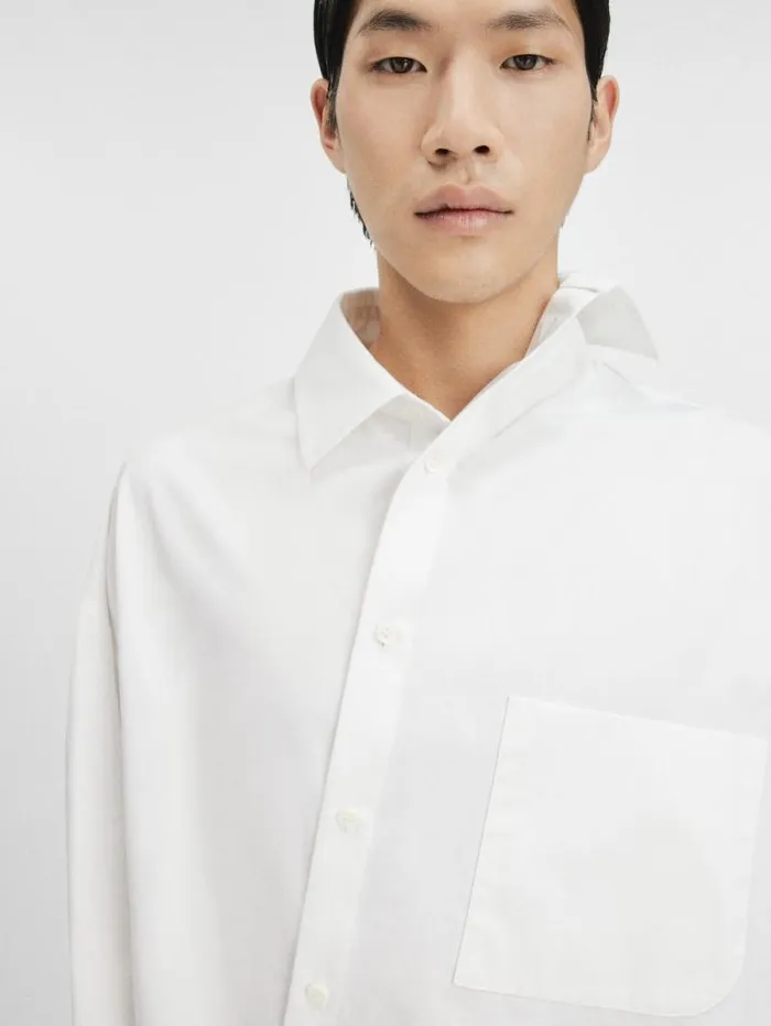 JACQUEMUS The Cuadro Shirt White Men Shirts JACQUEMUS The Cuadro Shirt White Men Shirts