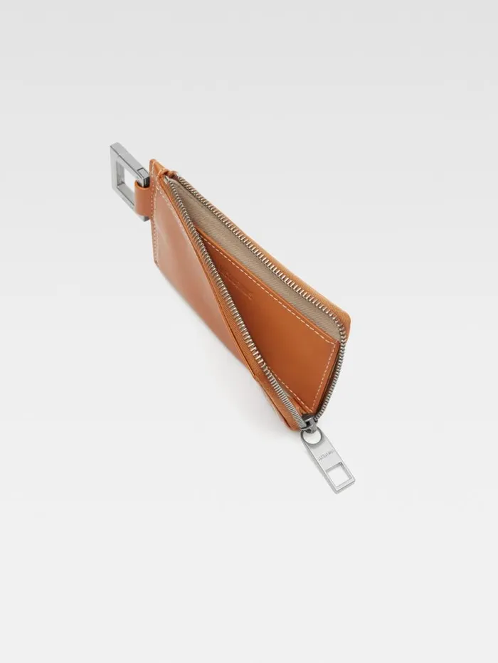 JACQUEMUS The Cuerda Zipped Wallet Light Brown WomenMen Small Leather Goods JACQUEMUS The Cuerda Zipped Wallet Light Brown WomenMen Small Leather Goods