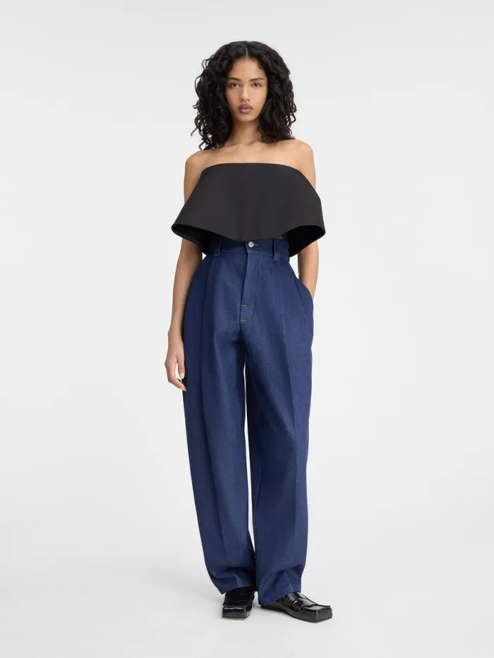 JACQUEMUS The Curzio DeNmes Denim Pants Navy Women Denim