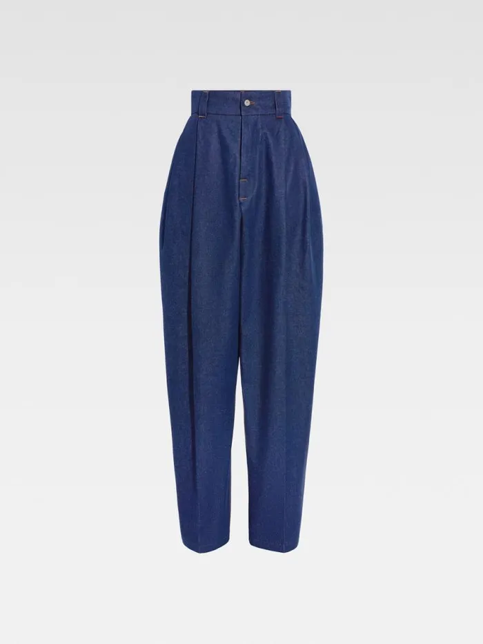 JACQUEMUS The Curzio DeNmes Denim Pants Navy Women Denim