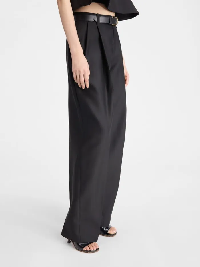JACQUEMUS The Curzio Pants Black Women Trousers and Shorts JACQUEMUS The Curzio Pants Black Women Trousers and Shorts