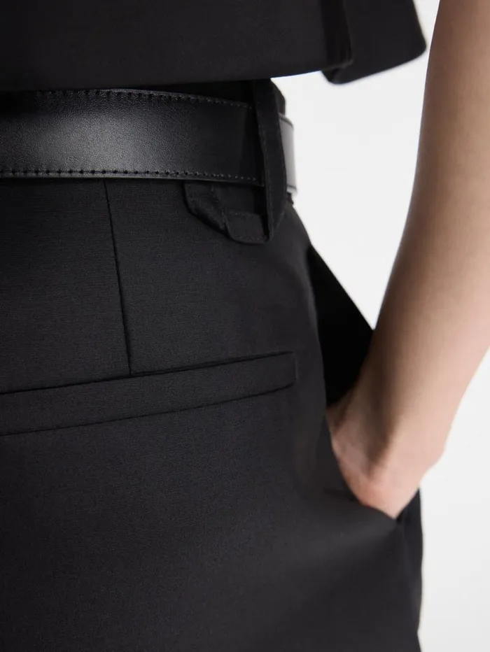 JACQUEMUS The Curzio Pants Black Women Trousers and Shorts JACQUEMUS The Curzio Pants Black Women Trousers and Shorts