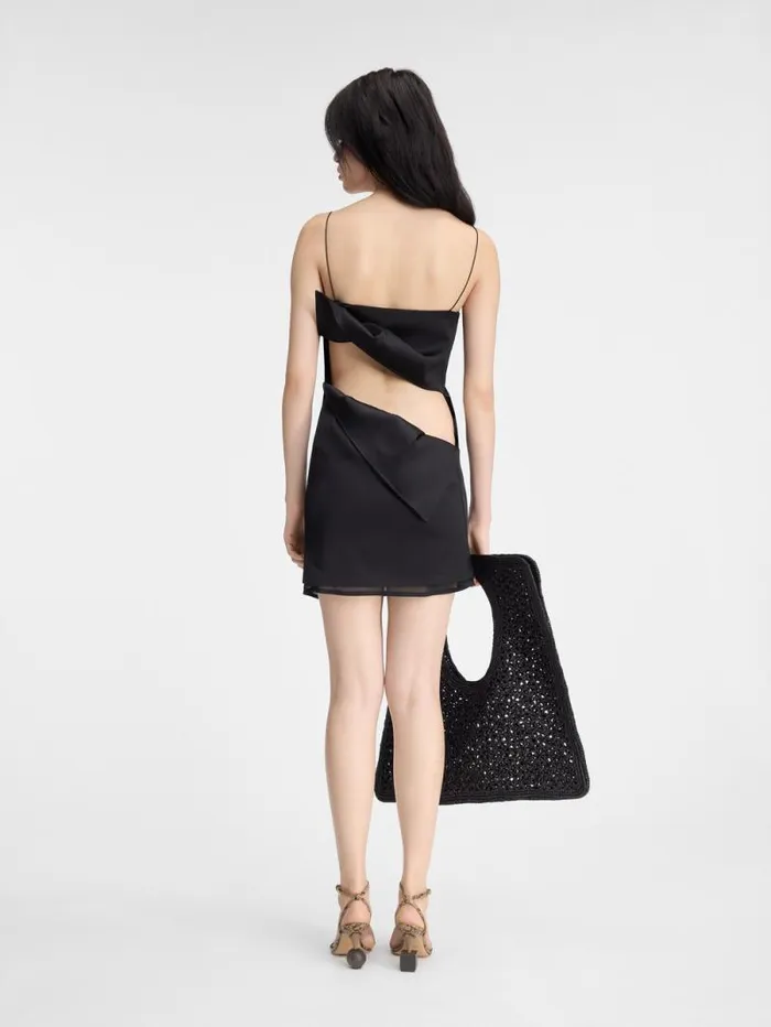 JACQUEMUS The Elica Dress Black Women Dresses and Skirts JACQUEMUS The Elica Dress Black Women Dresses and Skirts