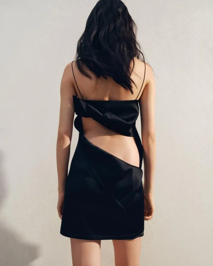 JACQUEMUS The Elica Dress Black Women Dresses and Skirts JACQUEMUS The Elica Dress Black Women Dresses and Skirts