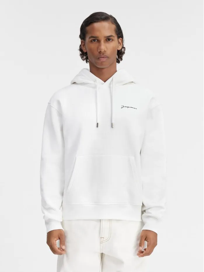 JACQUEMUS The Embroidered Sweatshirt White WomenMen Sweatshirts and Joggings