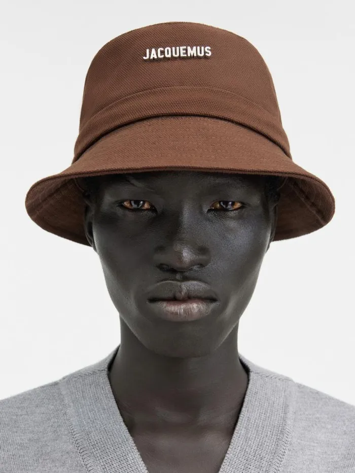 JACQUEMUS The Gadjo Bucket Hat Brown WomenMen Hats JACQUEMUS The Gadjo Bucket Hat Brown WomenMen Hats
