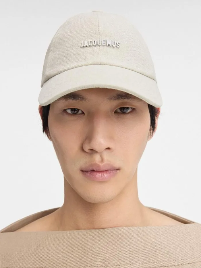 JACQUEMUS The Gadjo Cap Light Greige WomenMen Hats