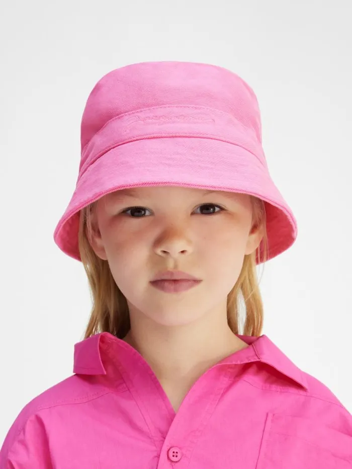 JACQUEMUS The Gadjo Kids039 Bucket Hat Pink WomenMen Accessories and Shoes JACQUEMUS The Gadjo Kids039 Bucket Hat Pink WomenMen Accessories and Shoes
