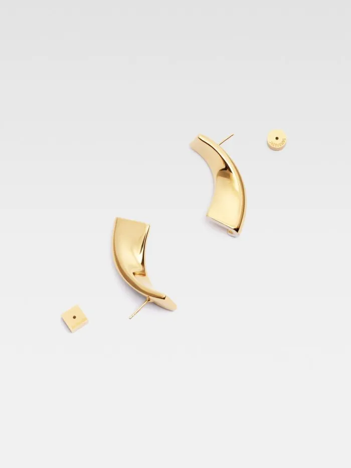 JACQUEMUS The J Earrings White Women Jewellery JACQUEMUS The J Earrings White Women Jewellery