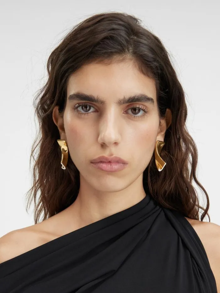 JACQUEMUS The J Earrings White Women Jewellery JACQUEMUS The J Earrings White Women Jewellery