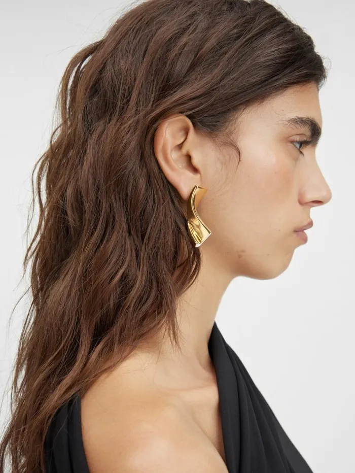JACQUEMUS The J Earrings White Women Jewellery JACQUEMUS The J Earrings White Women Jewellery