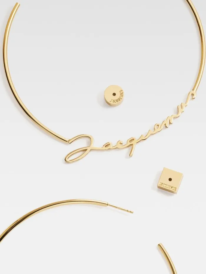 JACQUEMUS The Jacquemus Hoops Earrings Gold Women Jewellery JACQUEMUS The Jacquemus Hoops Earrings Gold Women Jewellery