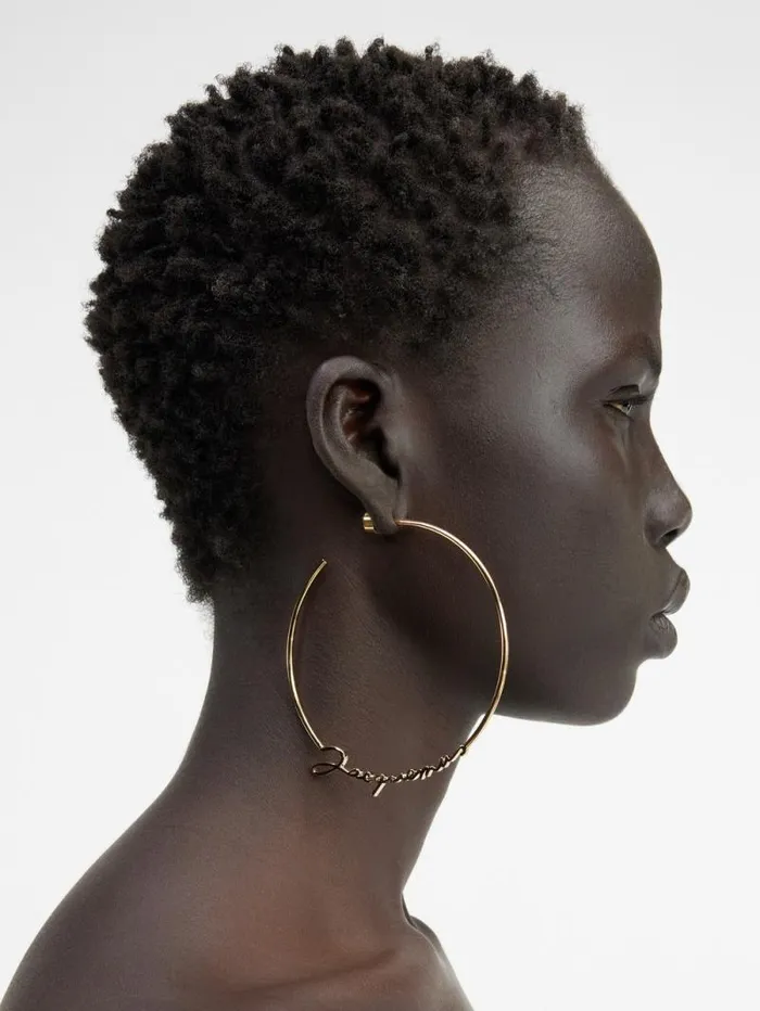 JACQUEMUS The Jacquemus Hoops Earrings Gold Women Jewellery JACQUEMUS The Jacquemus Hoops Earrings Gold Women Jewellery