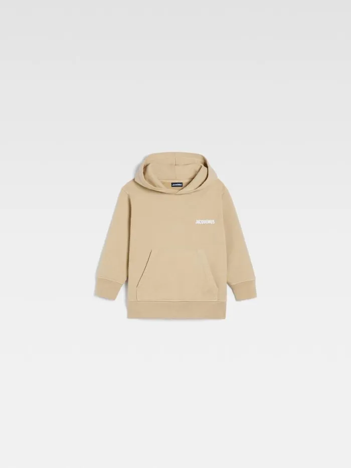 JACQUEMUS The Jacquemus Kids039 Sweatshirt Dark Beige WomenMen Tops JACQUEMUS The Jacquemus Kids039 Sweatshirt Dark Beige WomenMen Tops