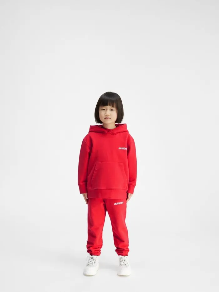 JACQUEMUS The Jacquemus Kids039 Sweatshirt Red WomenMen Tops