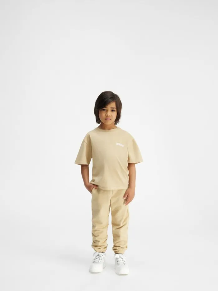 JACQUEMUS The Jacquemus Kids039 Tshirt Dark Beige WomenMen Tops
