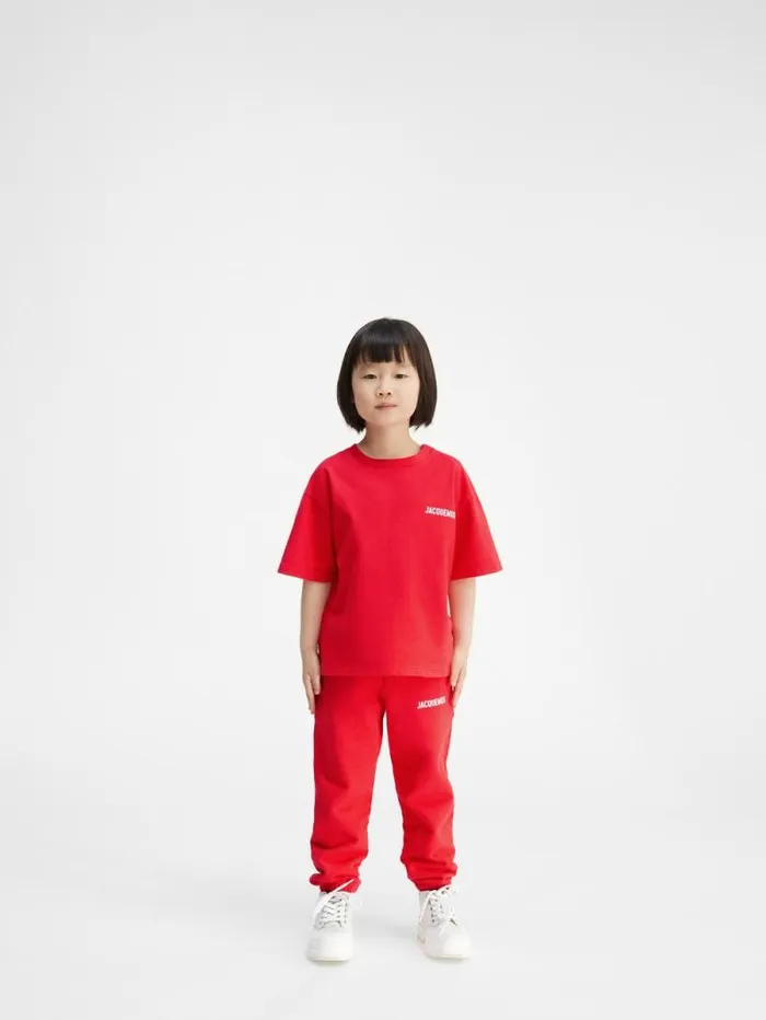JACQUEMUS The Jacquemus Kids039 Tshirt Red WomenMen Tops