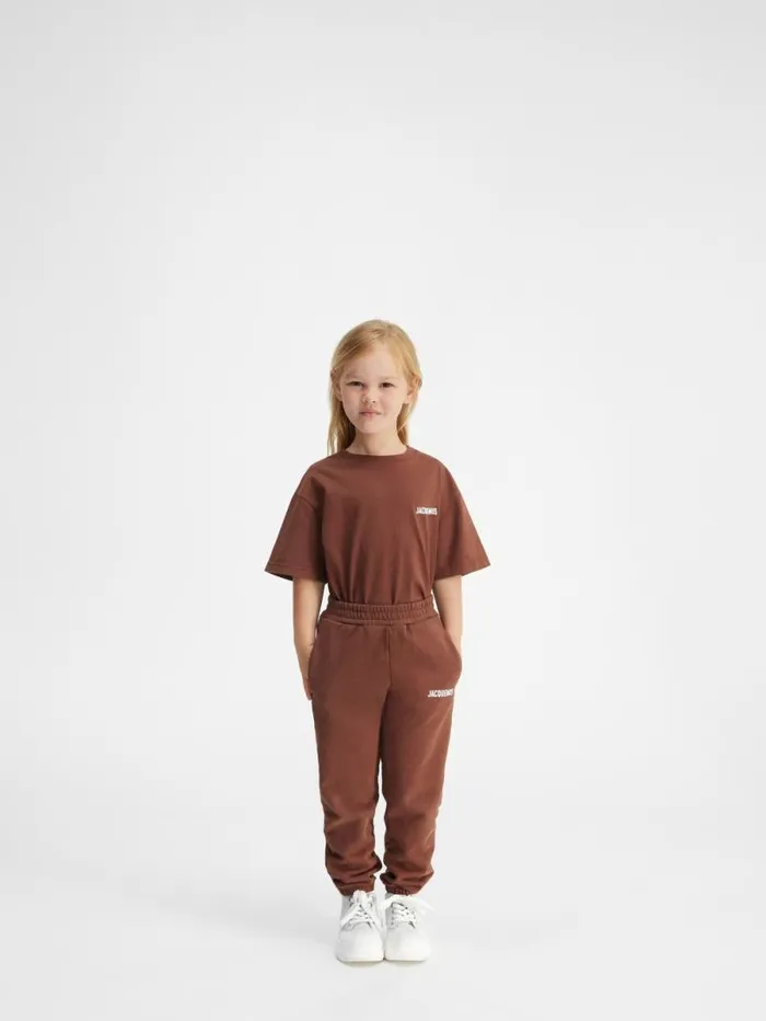 JACQUEMUS The Jacquemus Kids039 Track Pants Dark Brown WomenMen Bottoms