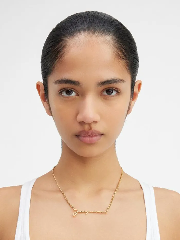 JACQUEMUS The Jacquemus Necklace Gold WomenMen Jewellery JACQUEMUS The Jacquemus Necklace Gold WomenMen Jewellery