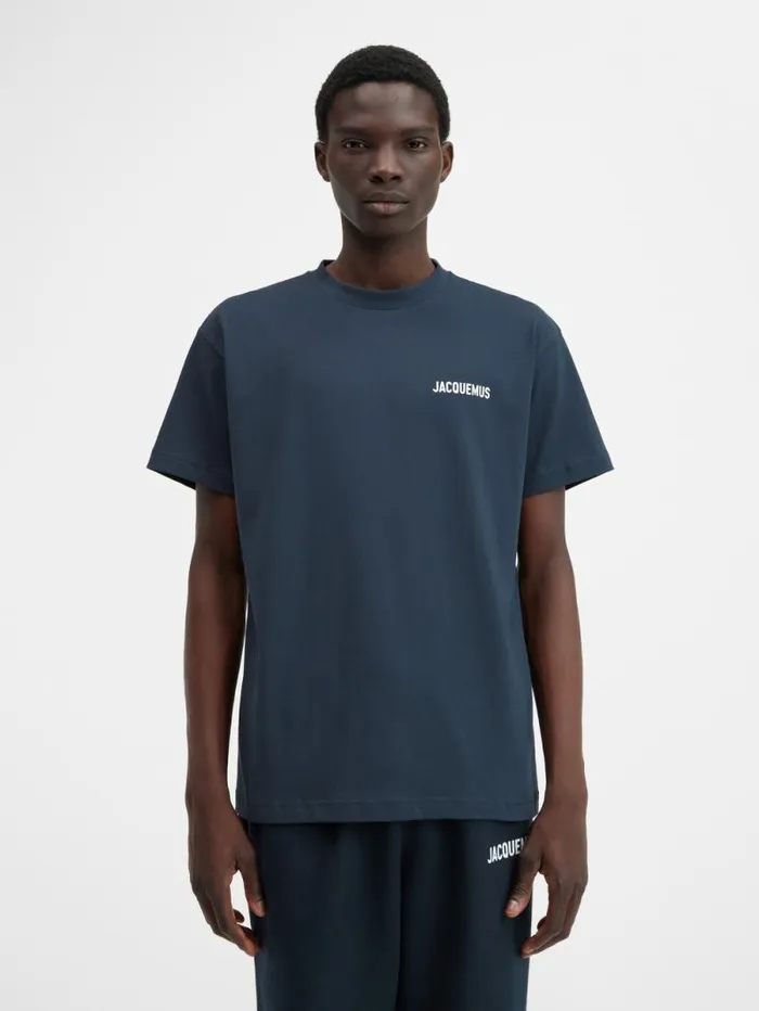 JACQUEMUS The Jacquemus Tshirt Dark Navy WomenMen Tshirts