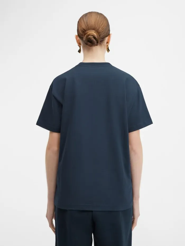 JACQUEMUS The Jacquemus Tshirt Dark Navy WomenMen Tshirts