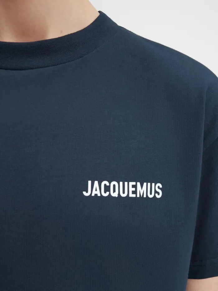 JACQUEMUS The Jacquemus Tshirt Dark Navy WomenMen Tshirts