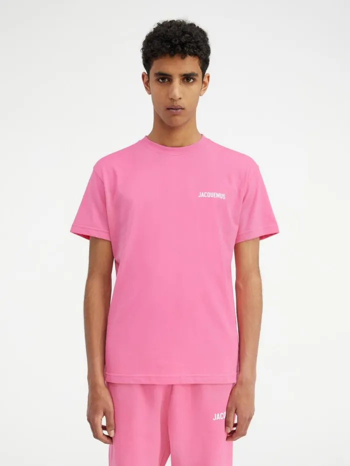 JACQUEMUS The Jacquemus Tshirt Pink WomenMen Tshirts