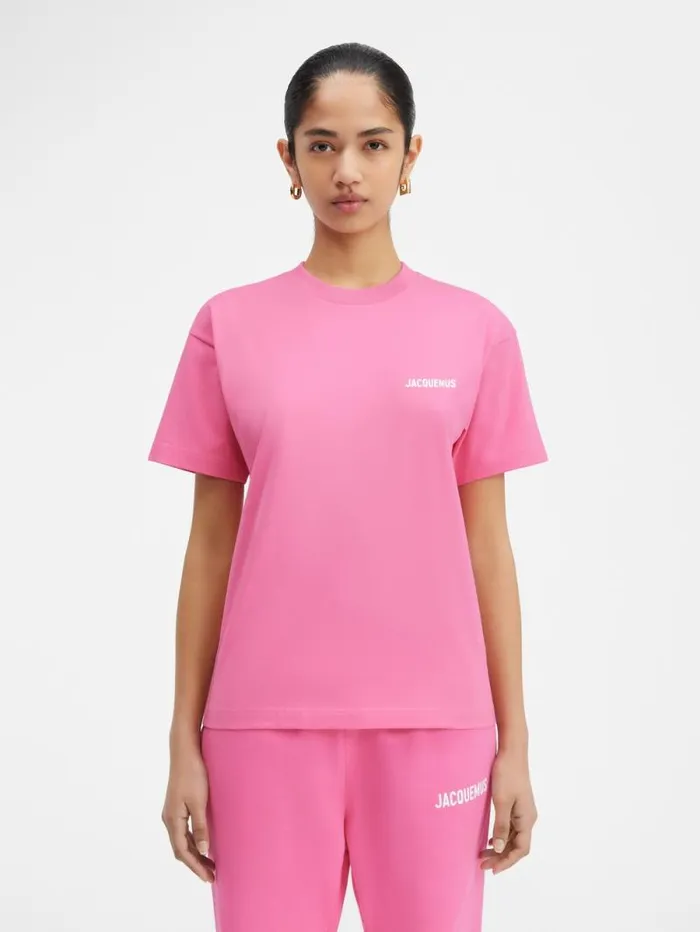 JACQUEMUS The Jacquemus Tshirt Pink WomenMen Tshirts JACQUEMUS The Jacquemus Tshirt Pink WomenMen Tshirts