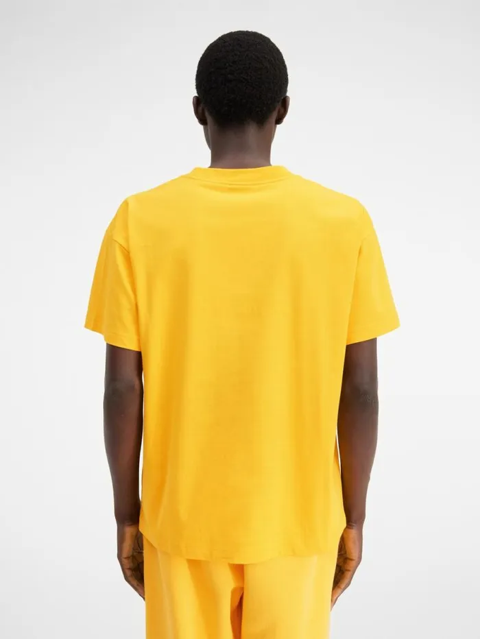 JACQUEMUS The Jacquemus Tshirt Yellow Men Tshirts JACQUEMUS The Jacquemus Tshirt Yellow Men Tshirts