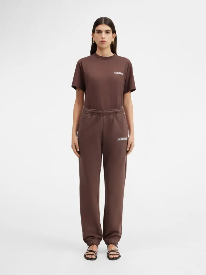 JACQUEMUS The Jacquemus Track Pants Brown WomenMen Sweatshirts and Joggings