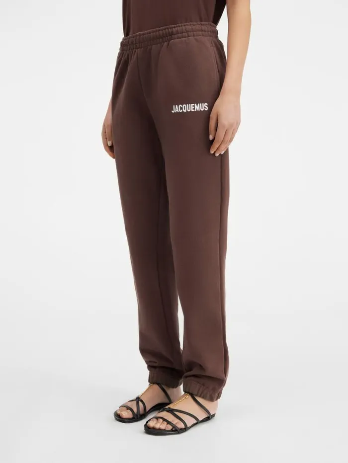 JACQUEMUS The Jacquemus Track Pants Brown WomenMen Sweatshirts and Joggings