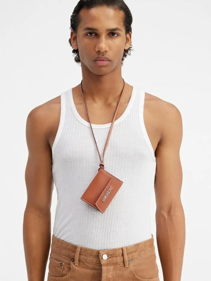 JACQUEMUS The Jacquemus Wallet Light Brown Men Small Leather Goods JACQUEMUS The Jacquemus Wallet Light Brown Men Small Leather Goods