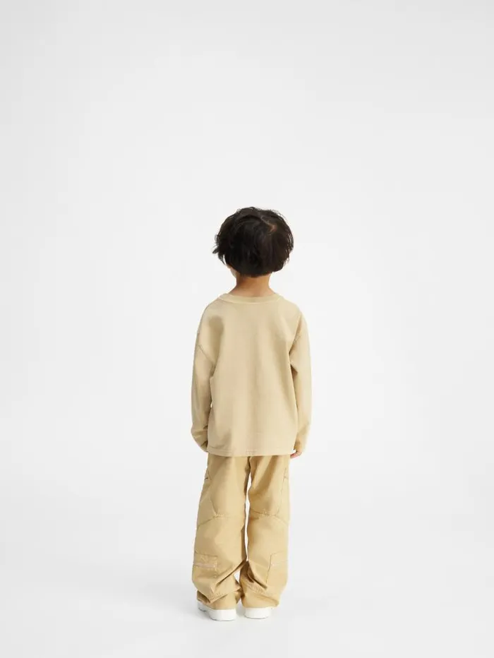 JACQUEMUS The Kids039 Longsleeve Tshirt Dark Beige WomenMen Tops JACQUEMUS The Kids039 Longsleeve Tshirt Dark Beige WomenMen Tops