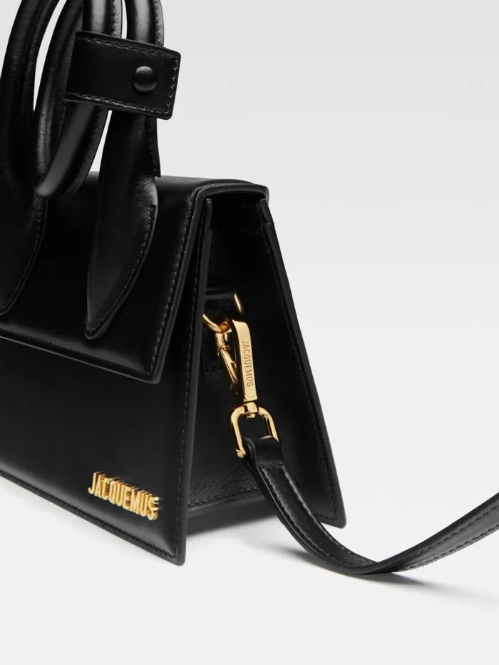 JACQUEMUS The Knot Chiquito Black Women Crossbody and Handbags JACQUEMUS The Knot Chiquito Black Women Crossbody and Handbags