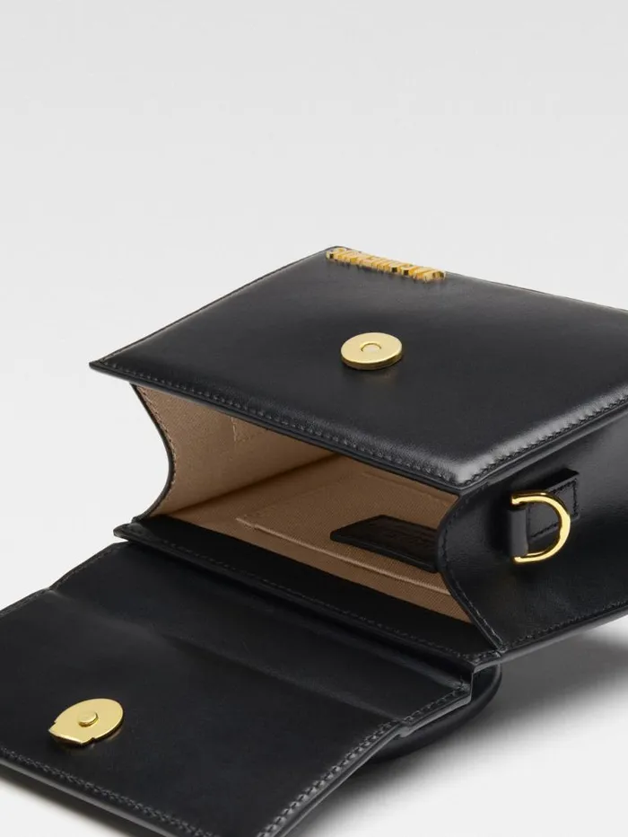 JACQUEMUS The Knot Chiquito Black Women Crossbody and Handbags JACQUEMUS The Knot Chiquito Black Women Crossbody and Handbags