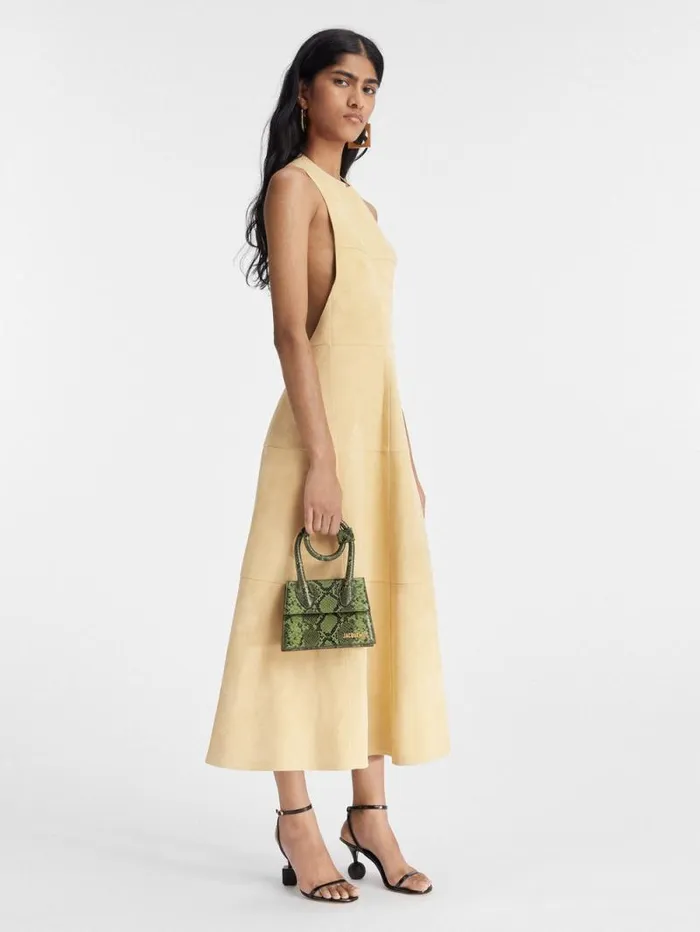 JACQUEMUS The Knot Chiquito Green Women Crossbody and Handbags JACQUEMUS The Knot Chiquito Green Women Crossbody and Handbags