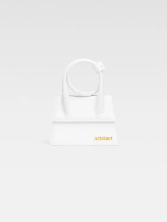 JACQUEMUS The Knot Chiquito White Women Crossbody and Handbags