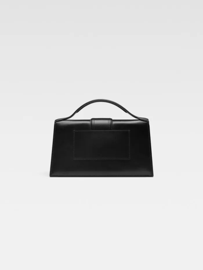 JACQUEMUS The Large Bambino Blacksilver Women Crossbody and Handbags JACQUEMUS The Large Bambino Blacksilver Women Crossbody and Handbags