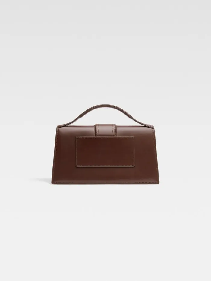 JACQUEMUS The Large Bambino Brown Women Crossbody and Handbags JACQUEMUS The Large Bambino Brown Women Crossbody and Handbags