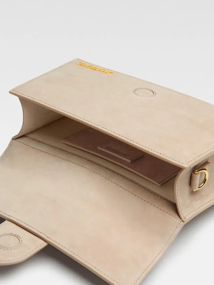 JACQUEMUS The Large Bambino Dark Beige Women Crossbody and Handbags JACQUEMUS The Large Bambino Dark Beige Women Crossbody and Handbags