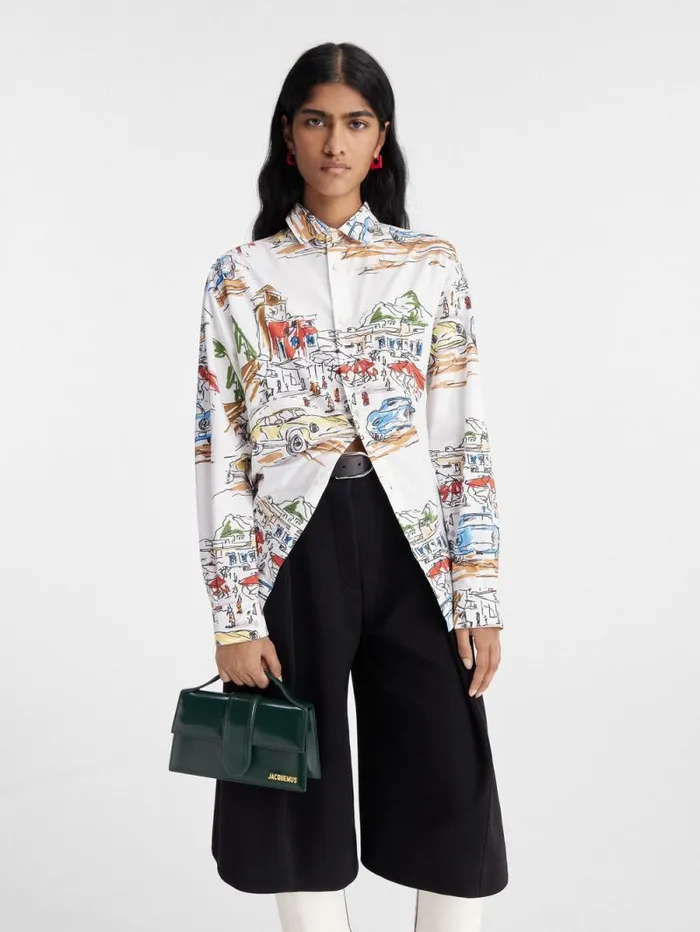 JACQUEMUS The Large Bambino Dark Green Women Crossbody and Handbags JACQUEMUS The Large Bambino Dark Green Women Crossbody and Handbags