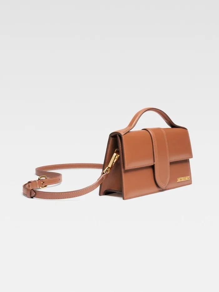 JACQUEMUS The Large Bambino Light Brown Women Crossbody and Handbags JACQUEMUS The Large Bambino Light Brown Women Crossbody and Handbags