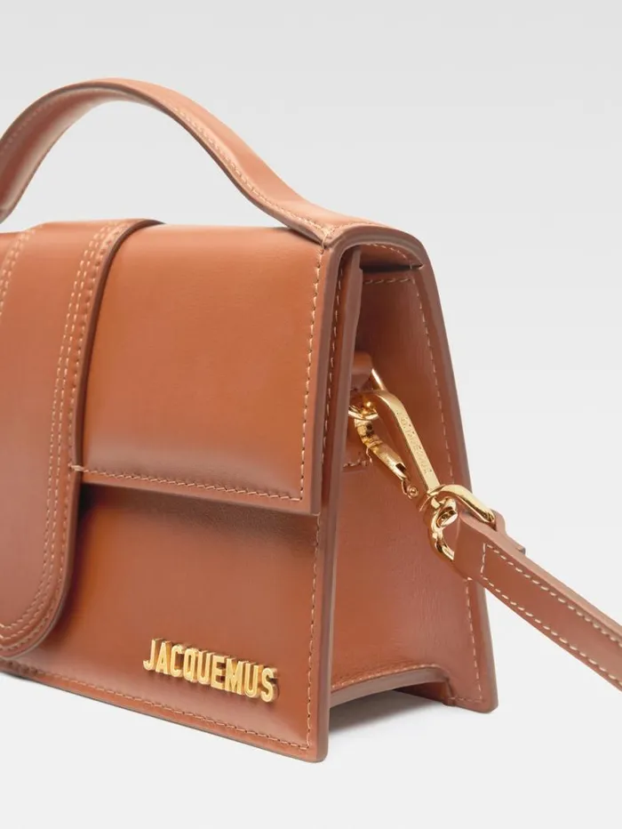 JACQUEMUS The Large Bambino Light Brown Women Crossbody and Handbags JACQUEMUS The Large Bambino Light Brown Women Crossbody and Handbags