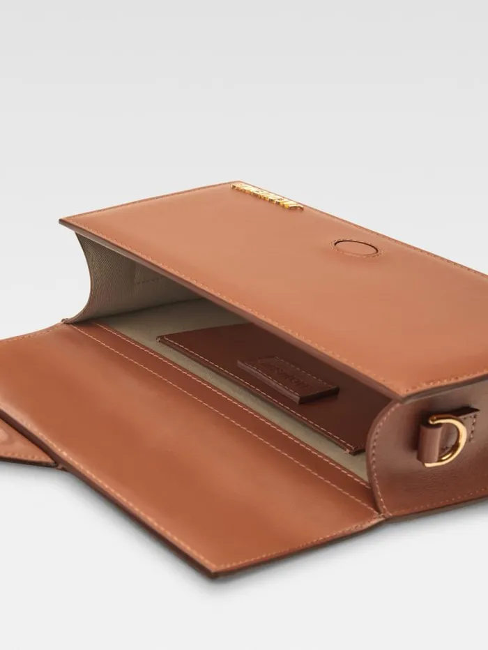 JACQUEMUS The Large Bambino Light Brown Women Crossbody and Handbags JACQUEMUS The Large Bambino Light Brown Women Crossbody and Handbags