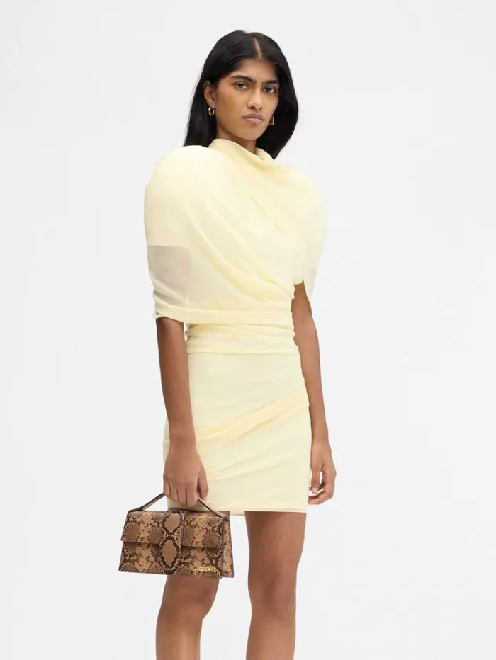 JACQUEMUS The Large Bambino Light Brown Women Crossbody and Handbags JACQUEMUS The Large Bambino Light Brown Women Crossbody and Handbags