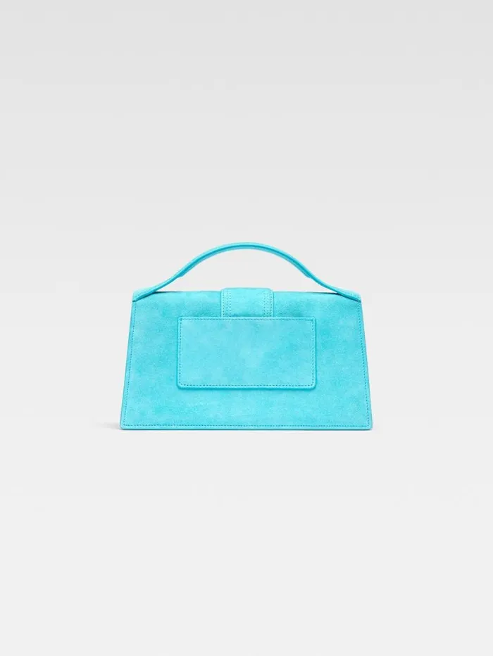 JACQUEMUS The Large Bambino Light Turquoise Women Crossbody and Handbags JACQUEMUS The Large Bambino Light Turquoise Women Crossbody and Handbags